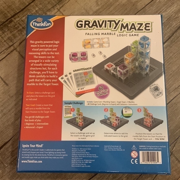Gravity Maze Falling Marble Logic Game - Picture 2 of 5